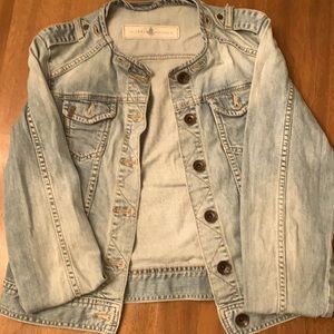 IKKS DENIM (quality comfort) denim light jacket